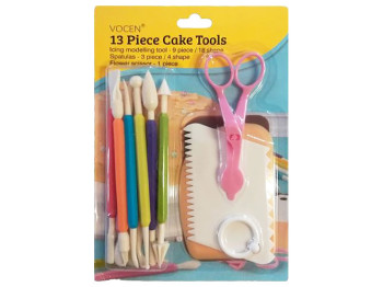 Кондитерський набір, 17,5х25см (ціна за набір 13 предметів)