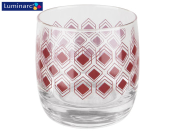 Стакан низкий Luminarc French Brasserie Rhomb Lilac 310мл (цена за 1шт) 44818