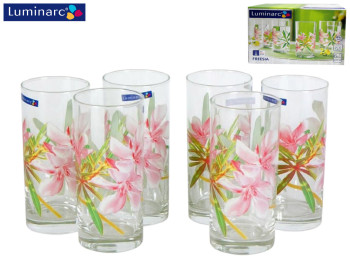 Стаканы Luminarc "ОСЗ Freesia" 270мл (цена за набор 6шт) 14514