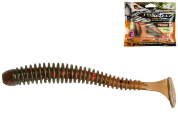 Приманка силиконовая виброхвост съедобная Select Easy Shad 2 col.085 50мм (цена за упаковку 10шт)