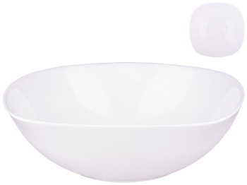 Салатник Vittora "Blanco Square" стеклокерамический 18,8см V-190S/81905