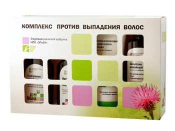 Подарунковий набір "Elfa Pharm" Реп'яхова серія - Комплексний догляд