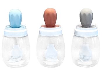 Емкость для масла, с кисточкой, 300мл