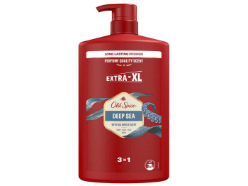 Гель для душа + шампунь 3-в-1 Old Spice Deep Sea с ароматом морского бриза, 1000мл
