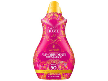 Кондиционер-ополаскиватель для белья Sweet Home Wardah, цветочный аромат, 1,25л