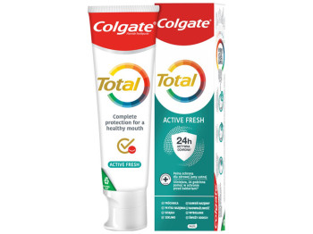 Зубна паста Colgate Тотал 12, Ектів фреш, 75мл