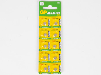 Батарейка алкалиновая GP Alkaline cell 164 LR620 1.5V для часов (цена за лист 10шт) 4891199025372