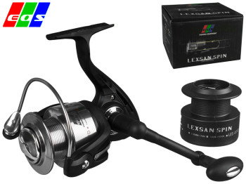 Катушка EOS "lexsan spin 40FD" 3+1bb металлическая шпуля с дополнительной пластиковой шпулей