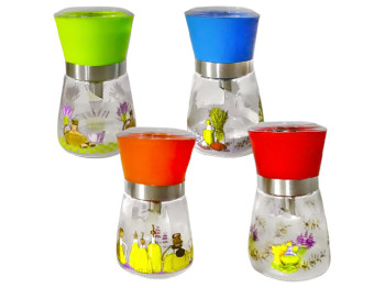 Мельница для соли и перца Микс 180мл (расцветка ассорти)