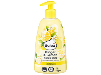 Жидкое крем-мыло Balea Ginger & Lemon с ароматом имбиря и лимона, 500 мл