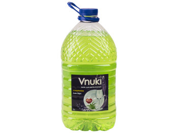 Средство для мытья посуды Vnuki Алоэ с глицерином 5л