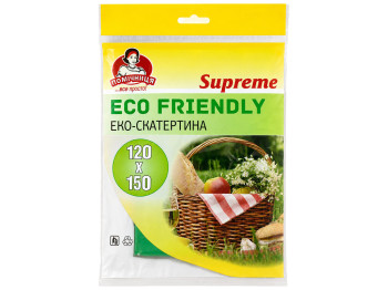Скатертина поліетиленова для пікніка Помічниця Supreme Eco Friendly, 120х150 см