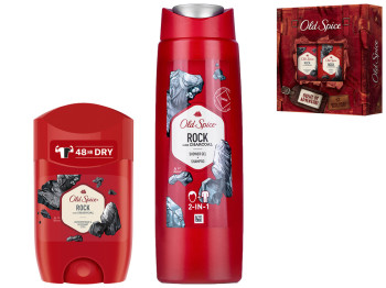 Набір подарунковий для чоловіків Old Spice Rock Adventurer (дезодорант 50мл+шампунь-гель 250мл)
