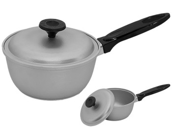 Ківш Prolis з пластмасовою ручкою та кришкою 1,5л 11147/Ко-1,5