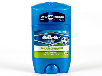 Дезодорант-антиперспірант твердий Gillette "Power Rush" 48мл