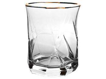 Стакан з золотим обідком, 360мл