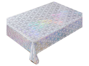 Клеенка жидкое стекло с голографич.рисунком Laser, 1,37x20м (цена за рулон)