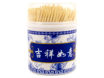 Зубочистки деревянные 200шт в колбе