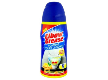 Пінний очисник унітазу Elbow Grease, з ароматом лимона, 500г, 19,2×7,3×6,8 см