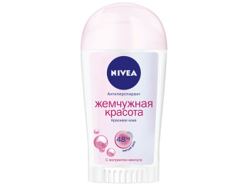 Дезодорант-антиперспірант Nivea "Перлинна краса" 48 годин, твердий 40мл