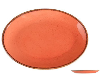 Тарілка обідня Porland Orange, 31см