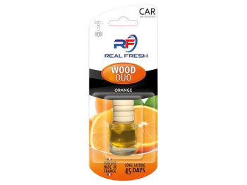 Освежитель воздуха жидкий Real Fresh Wood Duo, Orange, 5мл