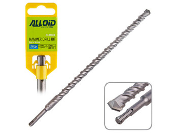 Бур по бетону Alloid SDS-plus S4, 14x600мм (FH-14600)