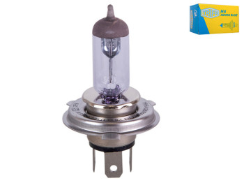 Лампа автомобільна галогенна для фари Trifa H4, 12V, 60 - 55W blue, цоколь P43t (61664)
