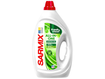 Гель для прання Sarmix All-In-One, універсальний, 48 циклів, 1,9л