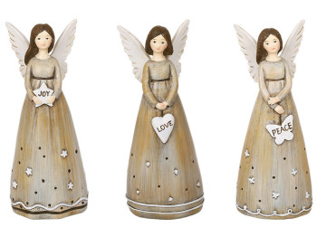 Декоративна статуетка Янгол, 15см (3 дизайни, ціна за 1 шт)