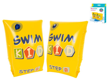 Нарукавники надувні з написом Swim Kid 46091, 25 см, 2 повітряні камери, SunClub