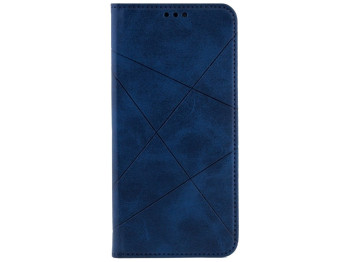 Чохол книжка Business Leather для Samsung Galaxy A03s Колір Синій