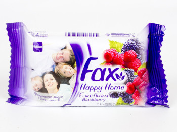 Мыло Fax "Happy Home - Ежевика" с витамином Е 75гр