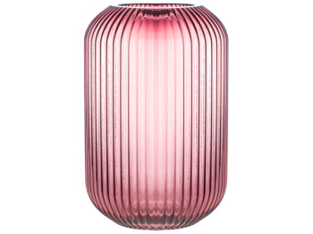Ваза Tulip dark pink, 28см, колір - темно-рожевий