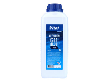 Антифриз VITOL G11 Blue, 1л
