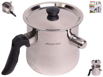 Молоковарка Kamille со свистком 1л