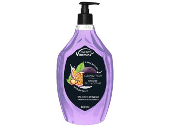 Гель-смузи для душа Energy of Vitamins Passion fruit & Macadamia, 800мл