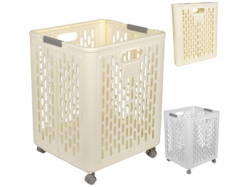 Контейнер для хранения на колесах, складной, полипропилен, 49×39×35см (цена за 1шт)