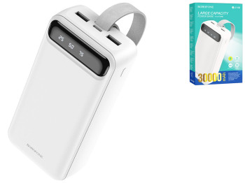 Універсальна Мобільна Батарея Borofone BJ14B Freeway 30000 mAh Колір Білий
