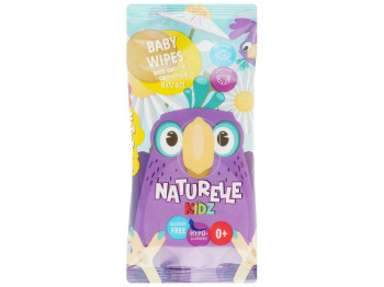 Вологі серветки дитячі NATURELLE kidz ромашка 10шт