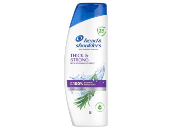 Шампунь проти лупи Head & Shoulders Густе та міцне, 400мл