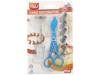 Кондитерский набор, 20,5x13см (цена за 9 предметов в наборе)