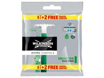 Бритва Wilkinson Sword Extra 2 Essential Sensitive мужская, одноразовая, 2 лезвия (цена за упаковку)