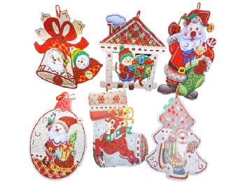 Декор-подвеска новогодняя New Year, 30х25см