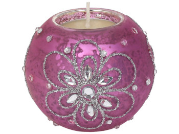 Свічник зі свічкою, 8см