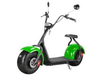 Электроскутер Citycoco, 1500W, 60V12Ah, Green