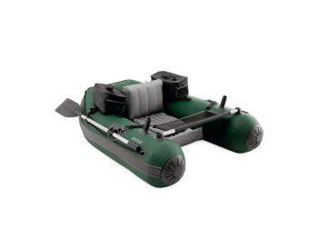 Надувной одноместный лодочный комплект Intex 68381, с сиденьем, двумя вёслами и сумкой, 165×119×38см