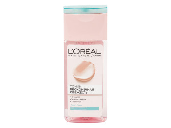 Тоник LOreal "Бесконечная свежесть" очищающий для нормальной и смешанной кожи. 200 мл