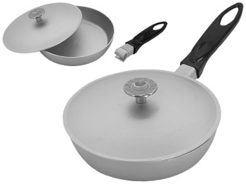 Сковорода Prolis зі знімною ручкою та кришкою D20см 10546/СК-200УС