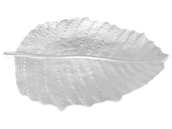 Блюдо Лист, порцеляна, 33см